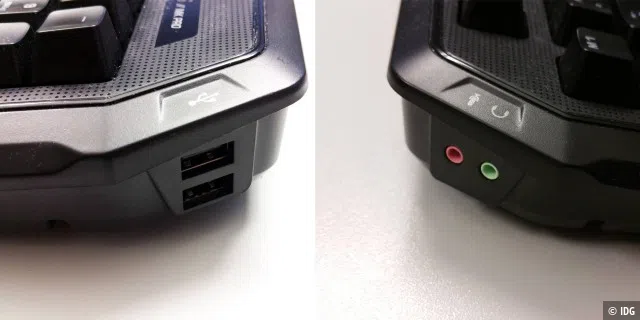 USB- oder Audio-Hubs ermöglichen einen komfortabeln Anschluss von weiterer Peripherie oder Speichermedien.
