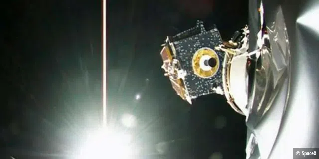 Die Falcon-9 setzte den japanischen Kommunikationssatelliten JCSAT-14 erfolgreich aus.