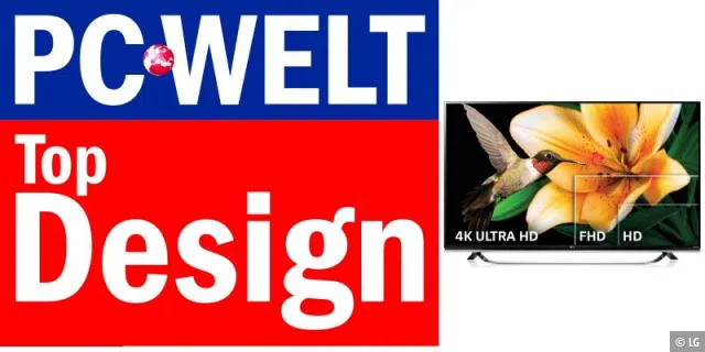 Der UHD-Fernseher LG 49UF7709 überzeugt mit einem modernen und kompakten Design