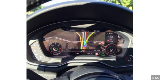 Navigation im Virtual Cockpit
