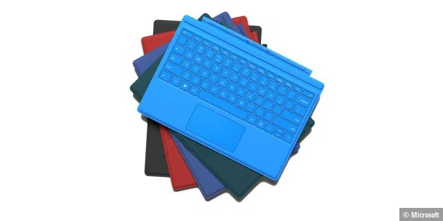 Mit der passenden Tastatur wird ein Detachable zum Notebook.