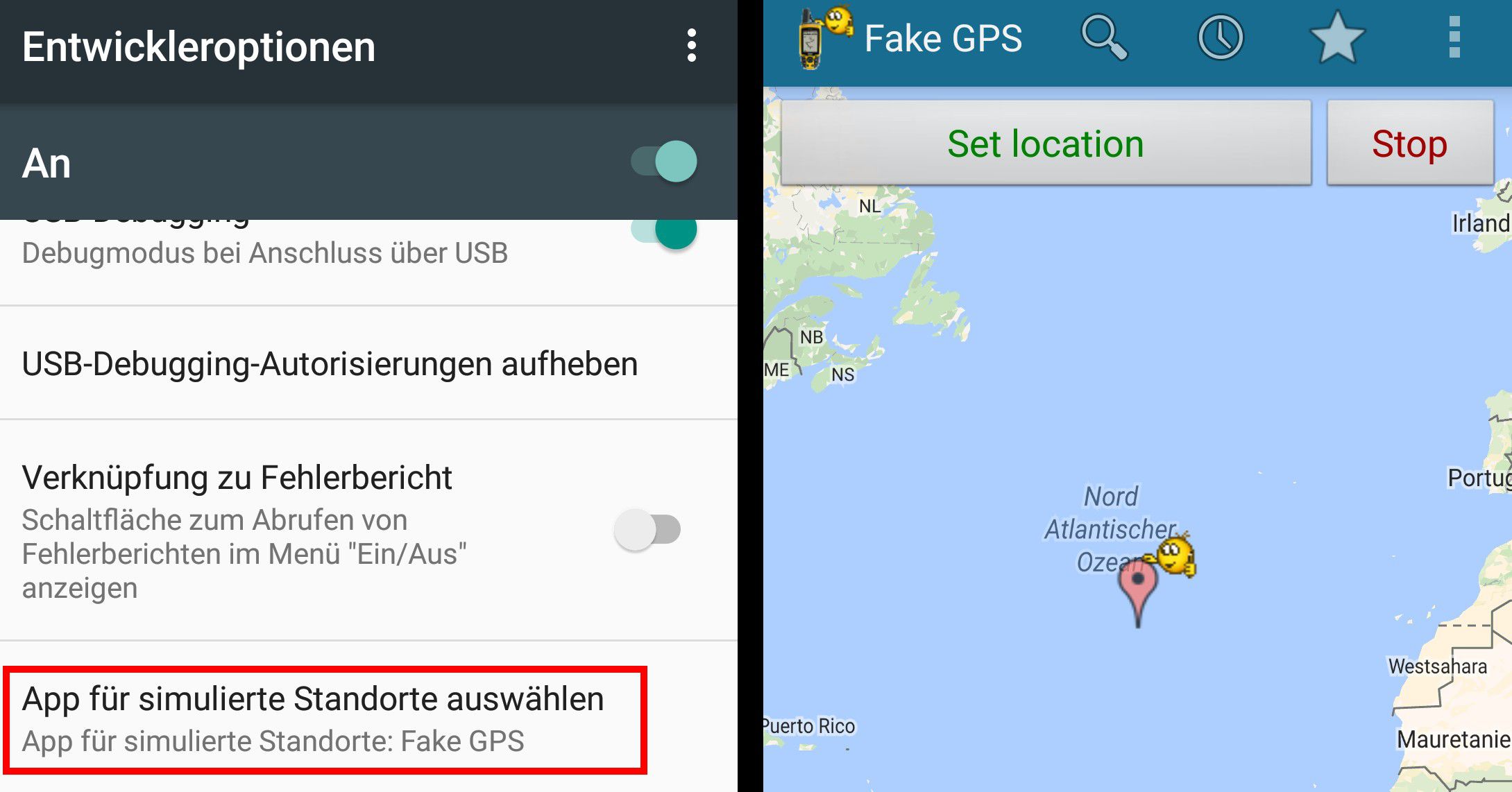 GPS Location ändern per Jailbreak oder Root