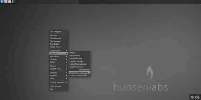 Bunsenlabs Hydrogen ist eine Debian-Variante und ersetzt Crunchbang.. Ein schlankes System für Puristen mit Openbox als Wndow-Manager.