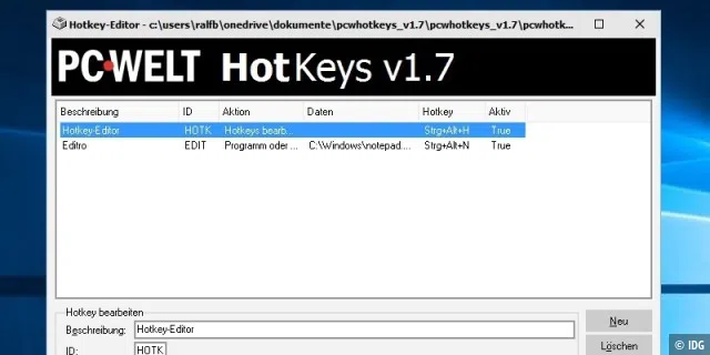 PC-WELT HotKeys - Download