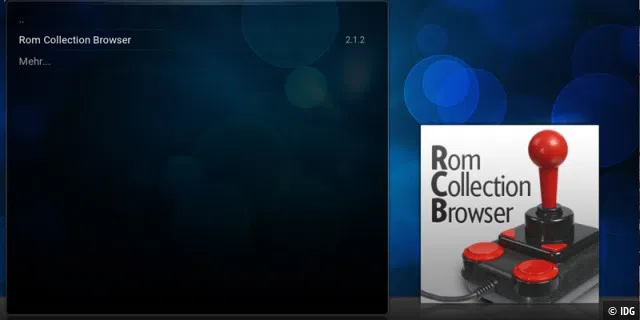 Rom Collection Browser - praktisches Add-On für Kodi