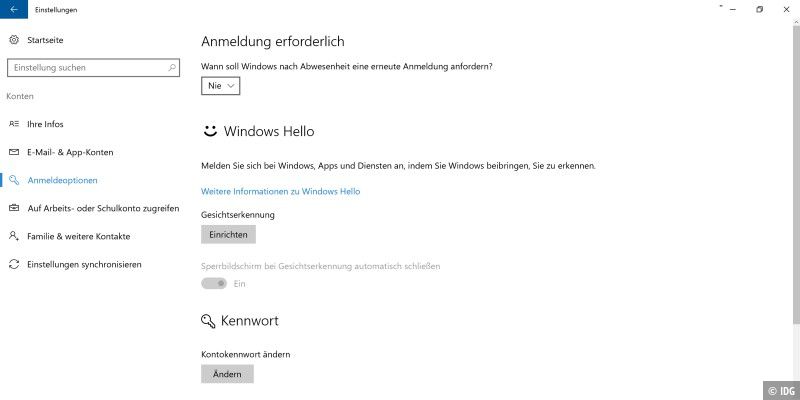 Windows 10 automatische anmeldung deaktivieren