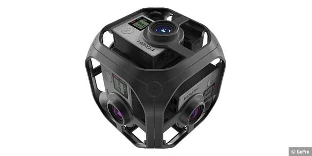 Mit Omni bekommen Sie ein Profi-Rig für sechs GoPro-Kameras, um 360 Grad Videos in 8K aufzunehmen.