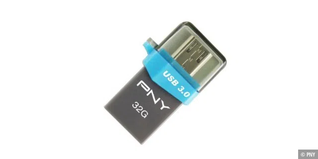 PLATZ 8: PNY Duo-Link OU3 32GB OTG