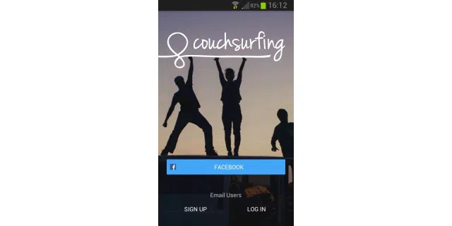 Couchsurfing Reise-App