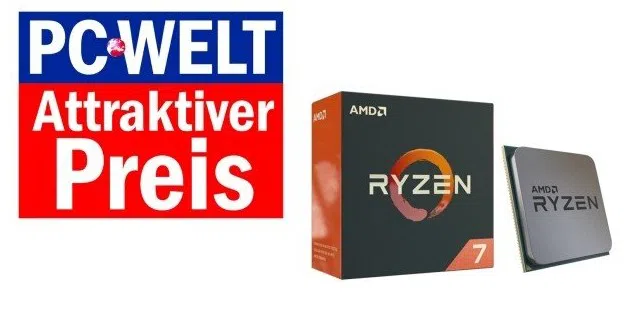 Attraktiver Preis: AMD Ryzen 7 1700X
