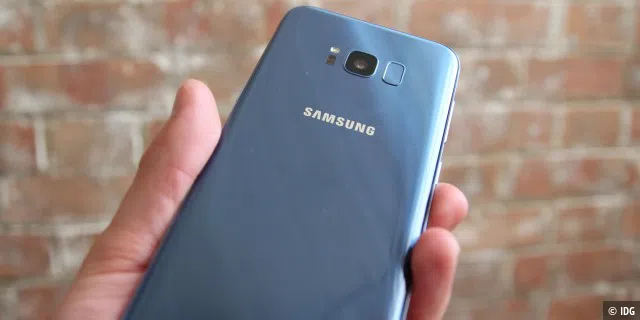 Das Design des Galaxy S8 ist sehr gelungen, Vorder- und Rückseite sind wie beim Note 7 symmetrisch zueinander.