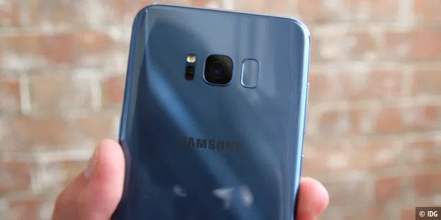 Samsung Galaxy S8: Fingerabdrucksensor