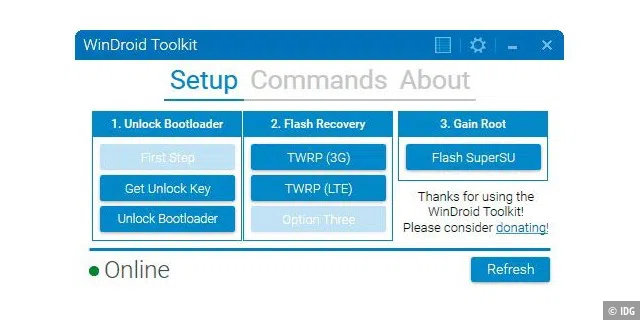 Entsperren Sie zuerst den Bootloader, bevor Sie die Recovery-Lösung „TWRP“ installieren.