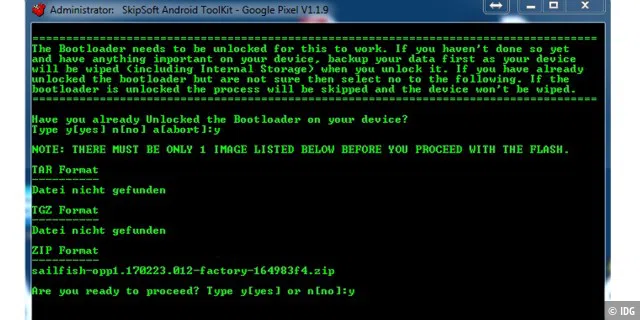 SkipSoft Unified Android Toolkit: Android O Flash