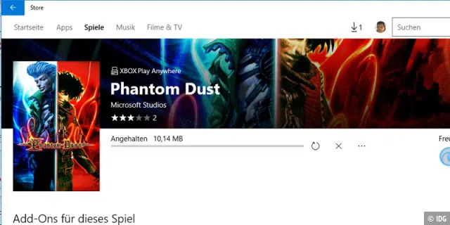 Phantom Dust steht im Windows Store zum Download bereit