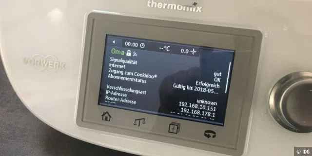 Den Thermomix TM5 mit Cookidoo verbinden sich am besten mit einem WLAN, um alle Funktionen zu nutzen