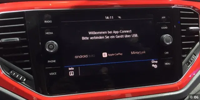 App Connect für Carplay, Android Auto und Mirrorlink.