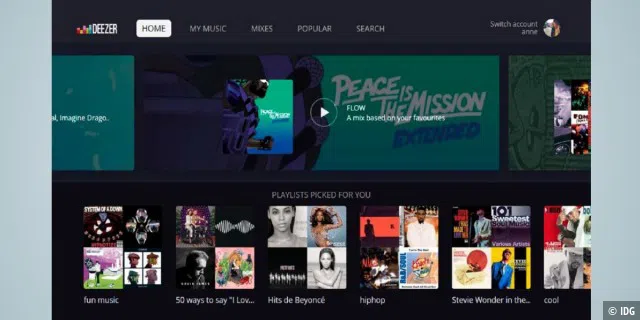 Bei Deezer lässt sich Ihre Musik nicht nur vom Android-, Windows- und Apple-Geräte streamen. Auch auf Ihrem Fernseher mit Android-TV-Betriebssystem, Ihrem Amazon Fire TV und mit vielen weiteren Geräten ist die Nutzung möglich.