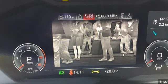 Audi Night Vision Assistant.