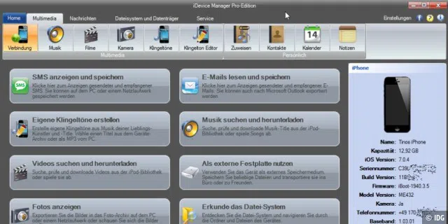 iDevice Manager - Download