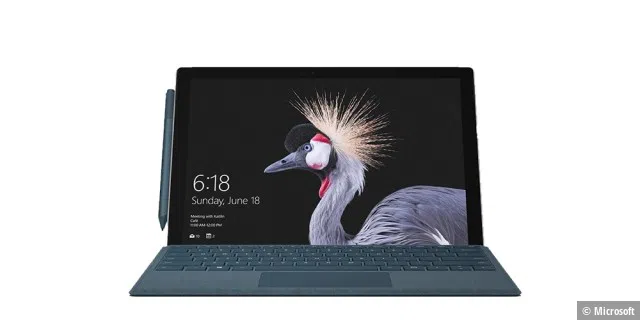 Platz 4: Microsoft Surface Pro (2017)