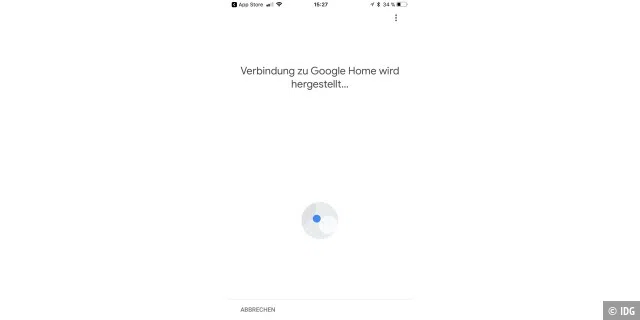 Über die Google Home-App werden die Geräte im Netzwerk angebunden.