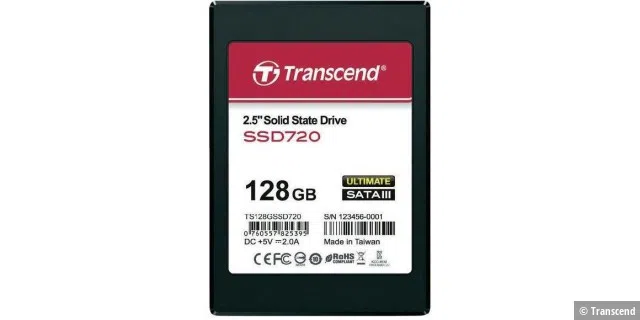 PLATZ 3: Transcend SSD720 128GB
