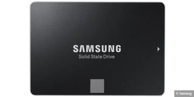 PLATZ 3: Samsung SSD 850 Evo 500GB
