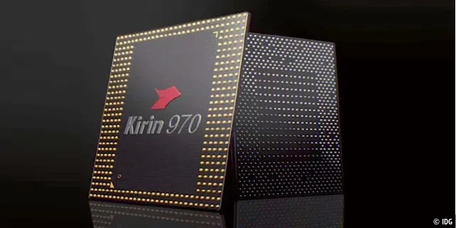 Huawei bringt mit dem Kirin 970 die weltweit erste Smartphone- CPU mit KI-Coprozessor.