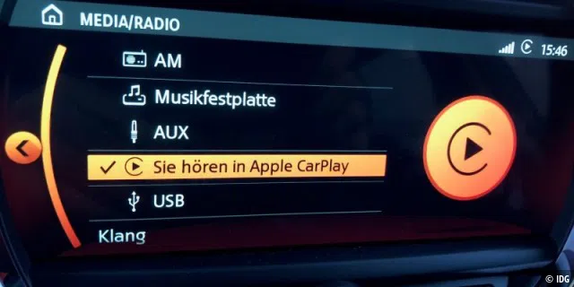 Apple Carplay.