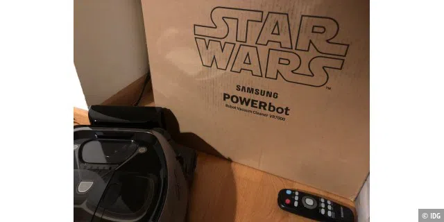 Robot Vacuum Cleaner Darth Vader Edition VR7000 Powerbot Wifi