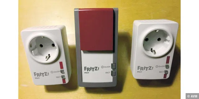 Mit dem Zubehör steuern Sie eingesteckte Geräte auch über ein Fritzfon oder die Fritzbox.