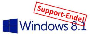Support-Aus für Windows 8.1 - was bedeutet das?