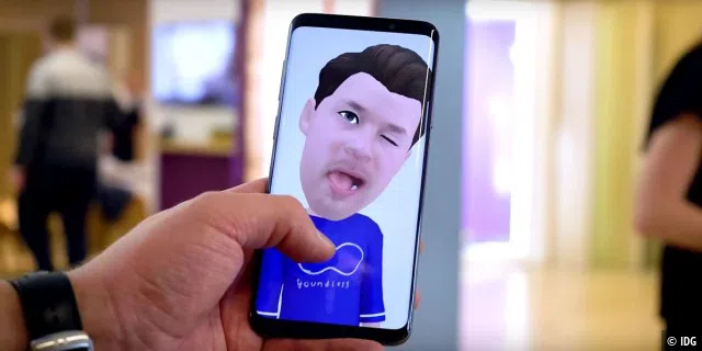 AR Emoji im Galaxy S9 ähnlich wie im iPhone X