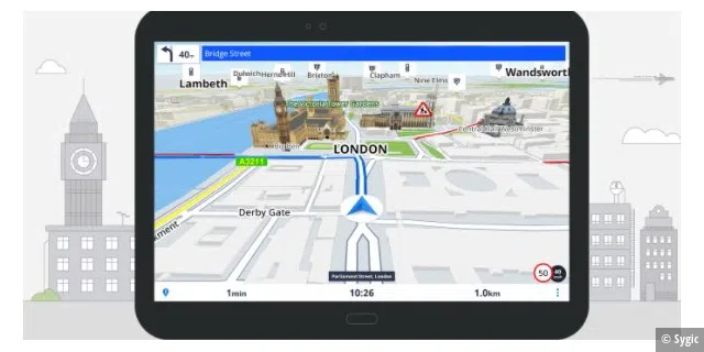 GPS Navigation & Offline-Karten Sygic
