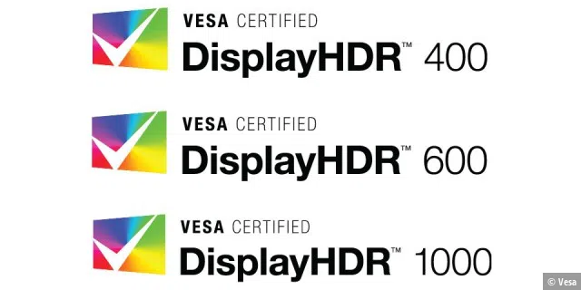 Hilfe beim Suchen nach dem richtigen HDR-Display will das Logo 