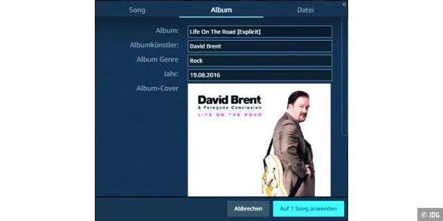 Wer Musik über Amazon Music abspielt, kann auch die ID3-Infos der Titel über die Apps oder den Browser ändern.