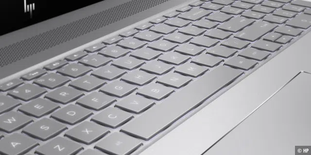 Full-Size-Tastatur mit LED-Beleuchtung des HP ENVY 17