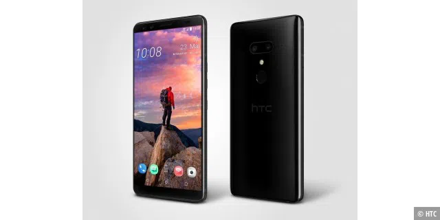 HTC U12+ in der Farbvariante Ceramic Black