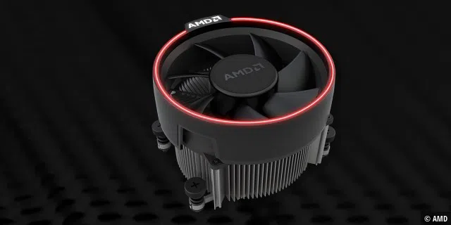 AMD liefert den Ryzen 7 2700 mit einem RGB-Kühler aus, dem Wraith Spire.