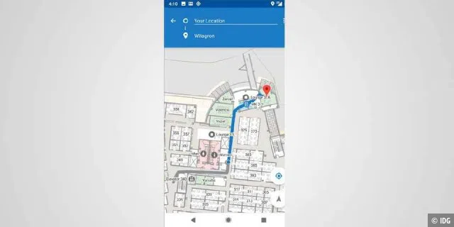 Google hat Wi-Fi RTT in Android P implementiert. Damit können Sie problemlos auch innerhalb von Gebäuden navigieren.