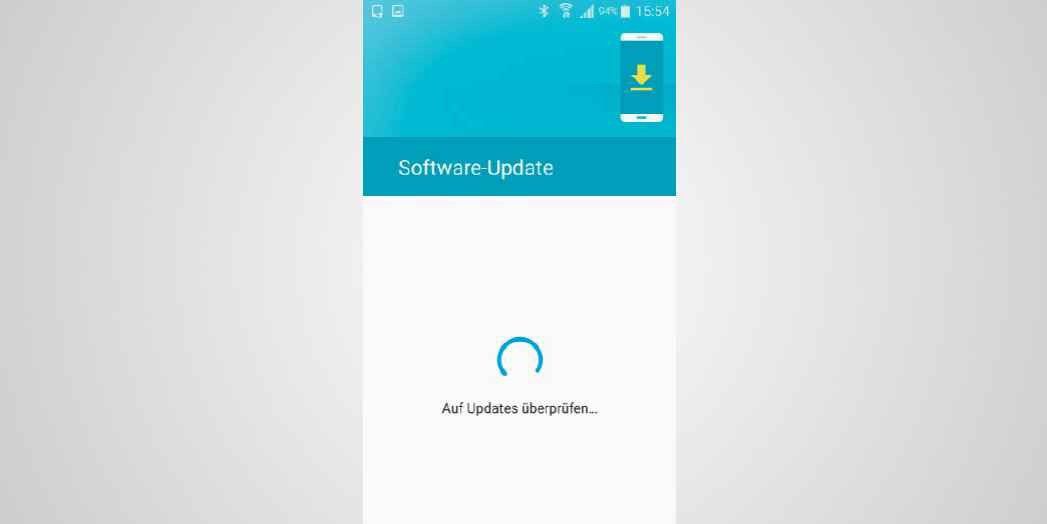 Voraussetzungen für ein Samsung Software Update