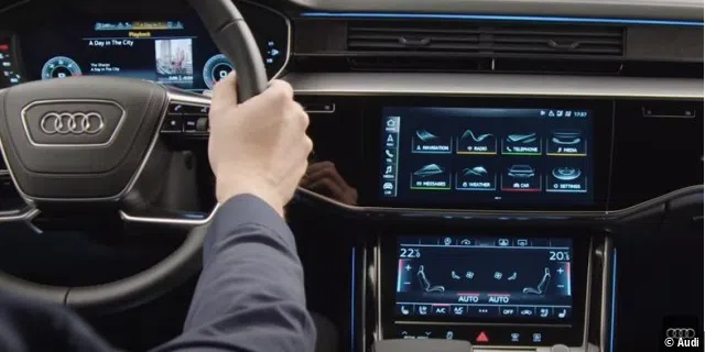 Audi A7 mit MMI Navigation plus mit MMI Touch response