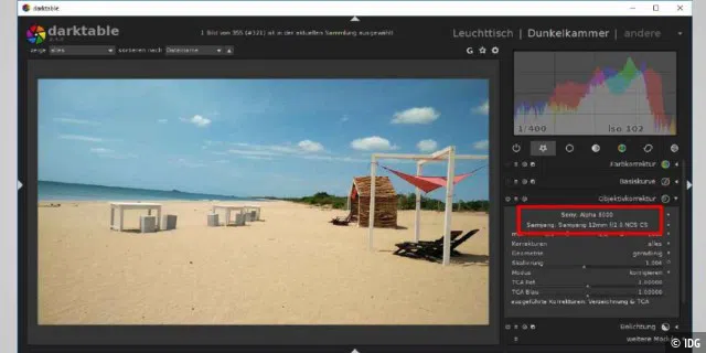 Mit dem Open-Source-Tool Darktable können Sie nun auch unter Windows RAW-Fotos optimieren.