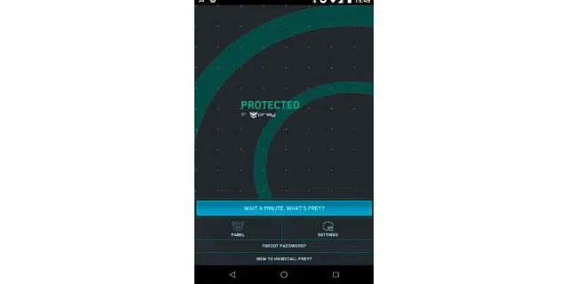 Android-App von Prey: Auf diesen Geräten kann sich Prey über Android-Zugriffsrechte vor einer einfachen Deinstallation schützen und den Powerbutton blockieren.