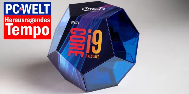 Der Intel Core i9-9900K erhält den PC-WELT-Award 