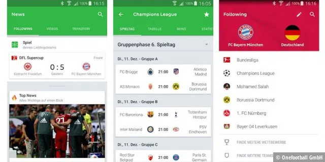 Onefootball - Fußball Bundesliga Ergebnisse