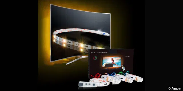 RGB 2M/6.56ft LED Streifen für 40 bis 60 HD TV