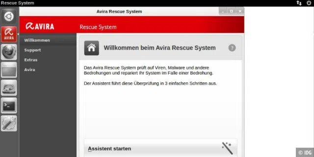 Avira AntiVir Rescue System 2016 - Download