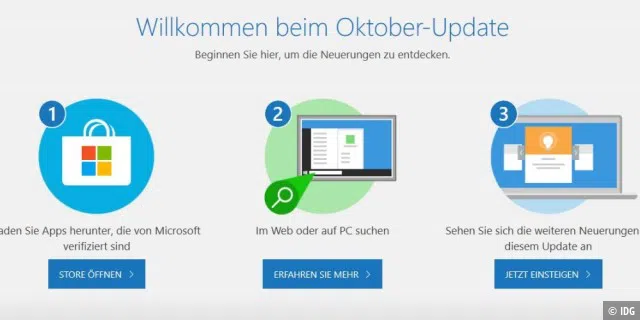 Windows 10 Oktober-2018-Update